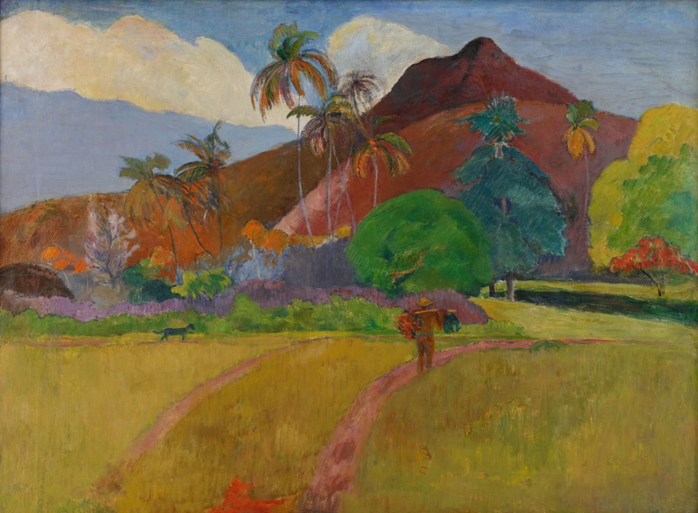 タヒチの風景、1891年 | アートプリント